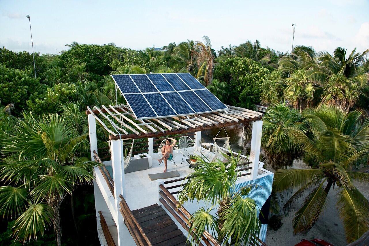 Tuup Jungle Aparthotel Tulum Pueblo Buitenkant foto