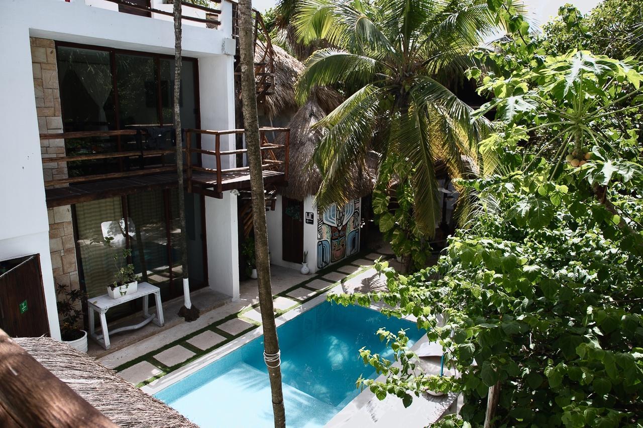 Tuup Jungle Aparthotel Tulum Pueblo Buitenkant foto