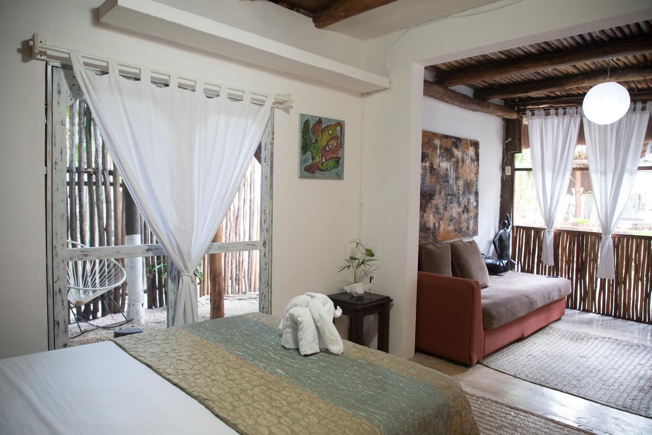 Tuup Jungle Aparthotel Tulum Pueblo Buitenkant foto