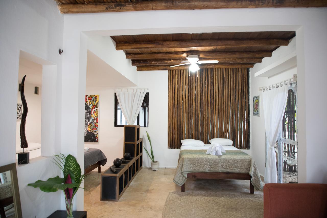 Tuup Jungle Aparthotel Tulum Pueblo Buitenkant foto
